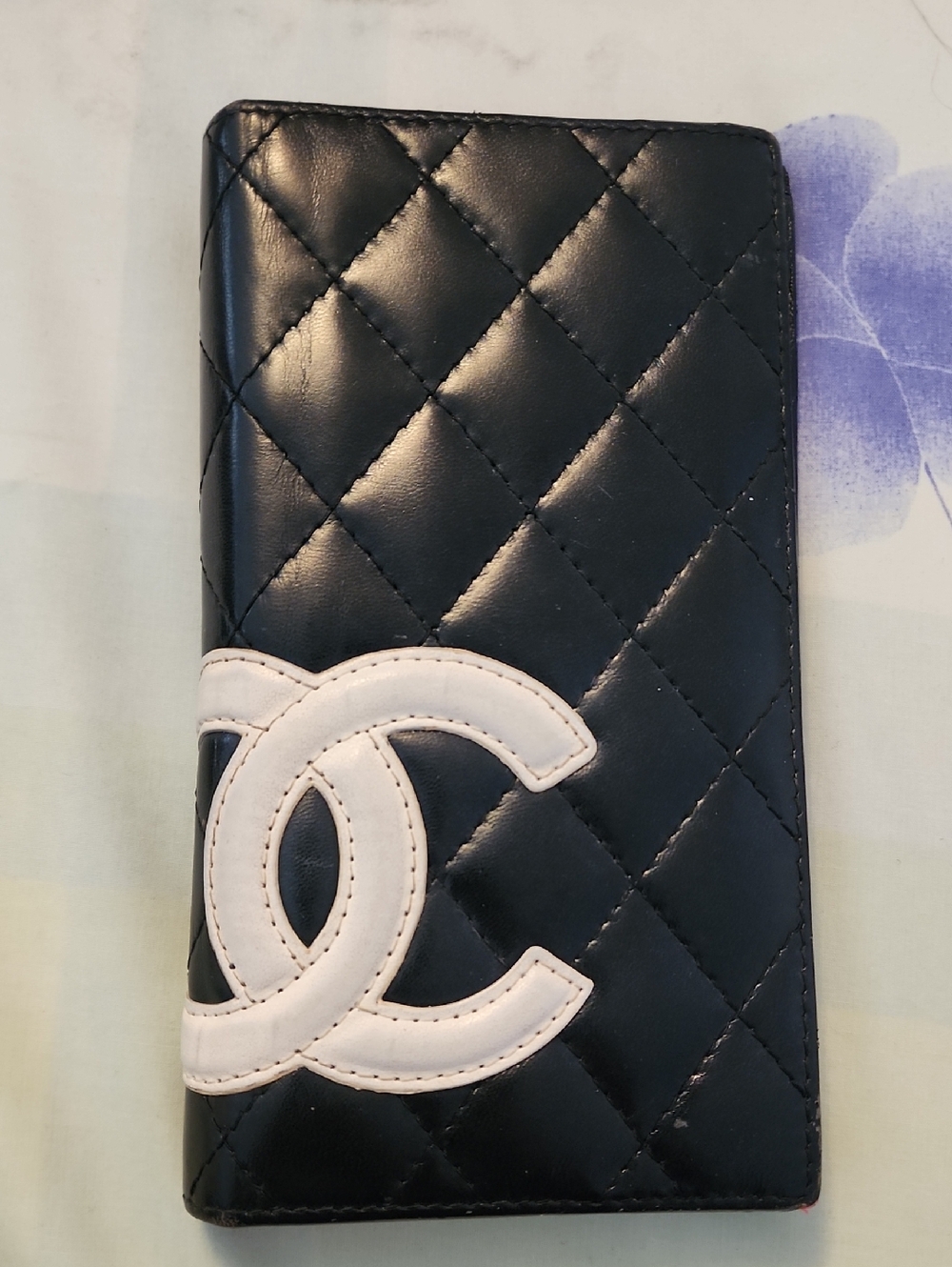 CHANEL Black Quilted Wallet